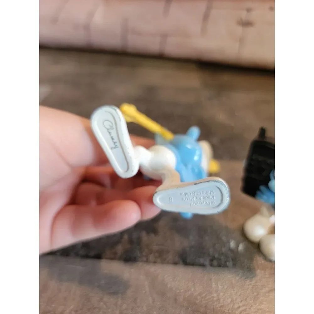 McDonald's Smurfs clumsy brainy toy‎ figure peyo 2011 set